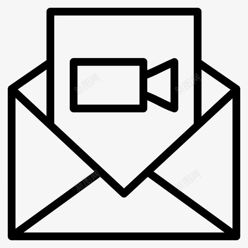 视频信息聊天通信svg_新图网 https://ixintu.com 视频 信息 聊天 通信
