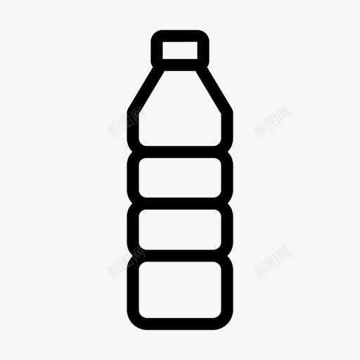 瓶饮料健身svg_新图网 https://ixintu.com 健身 饮料 果汁 汁水 健身房 线条 符号