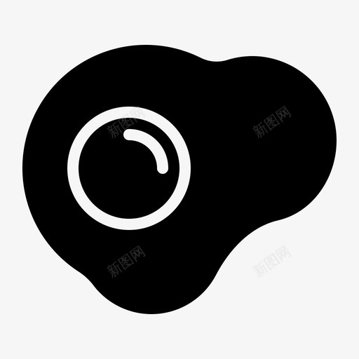 煎蛋鸡蛋食品和饮料铭文svg_新图网 https://ixintu.com 煎蛋 鸡蛋 食品 饮料 铭文