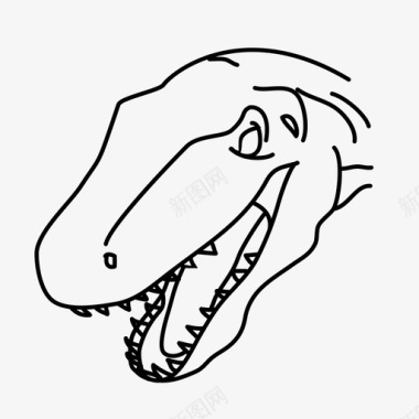 巨龙动物恐龙图标