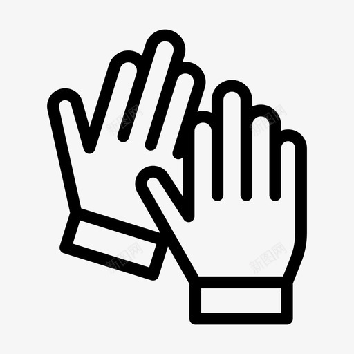 手套电晕手svg_新图网 https://ixintu.com 自我 保护 手套 电晕 安全