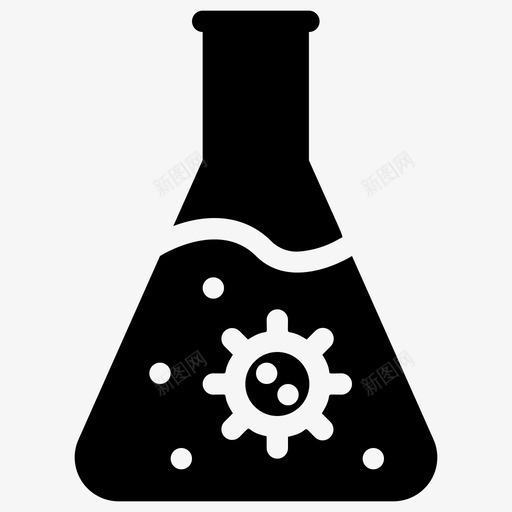 烧瓶病毒疾病实验svg_新图网 https://ixintu.com 病毒 烧瓶 传播 疾病 实验 感染 雕文
