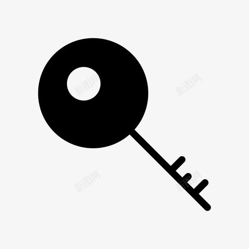 密钥锁专用svg_新图网 https://ixintu.com 密钥 专用 保护 安全