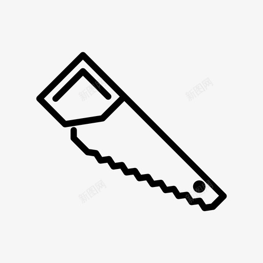 木工锯切割工具和设备svg_新图网 https://ixintu.com 木工 切割 锯木 工具 设备