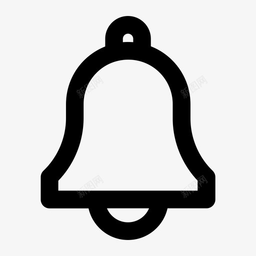 通知铃警报用户界面svg_新图网 https://ixintu.com 通知 警报 用户界面