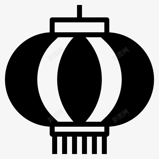 中国的灯笼中国的新年节日svg_新图网 https://ixintu.com 中国 灯笼 新年 节日