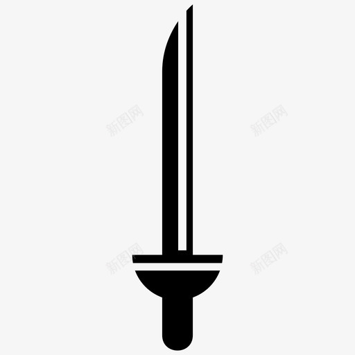 剑战斗刀锋svg_新图网 https://ixintu.com 战斗 刀锋 骑士 战争 武器