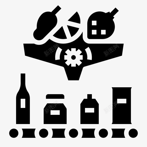 水果加工工厂工业svg_新图网 https://ixintu.com 企业 制造 加工 工业 工厂 水果 水果加工厂