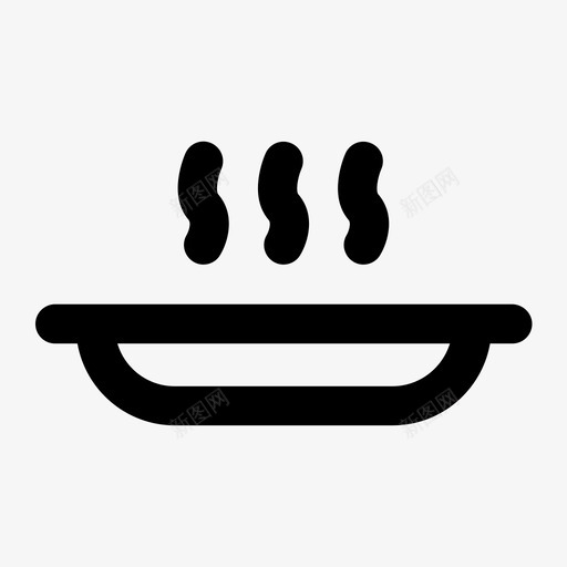 盘子碗食物svg_新图网 https://ixintu.com 盘子 碗盘 食物 厨房