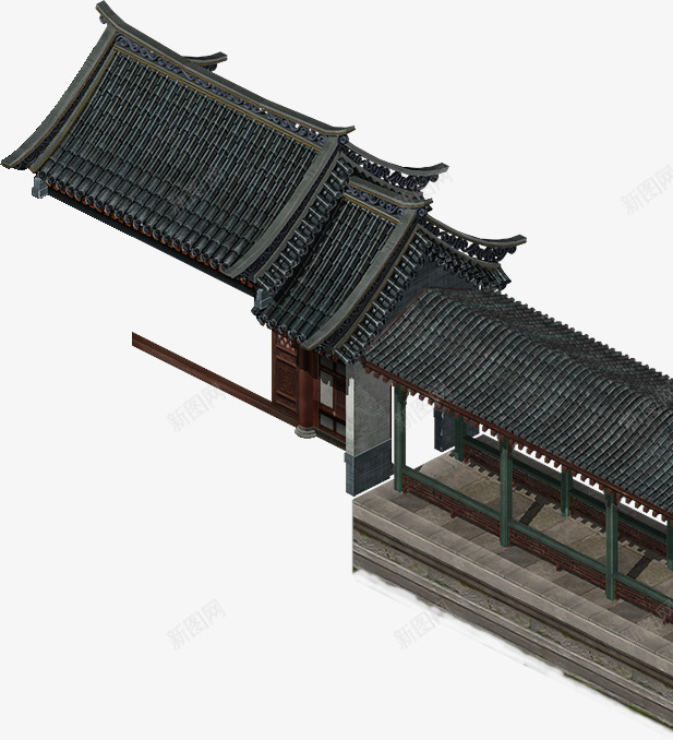 build06007场景建筑png免抠素材_新图网 https://ixintu.com 场景 建筑