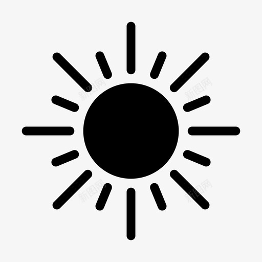 太阳炎热阳光svg_新图网 https://ixintu.com 太阳 炎热 阳光 夏天 天气 沉没 雕文