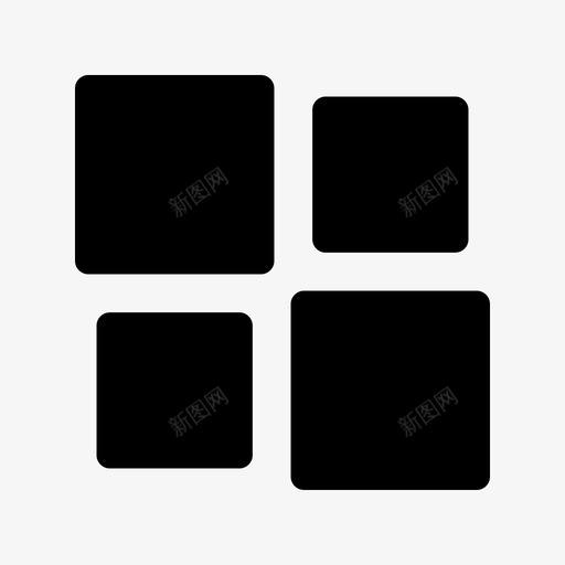 用户界面仪表板布局svg_新图网 https://ixintu.com 用户界面 仪表板 布局 菜单 图示