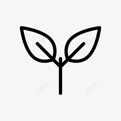 叶农业绿色svg_新图网 https://ixintu.com 农业 叶农业 绿色 公园 植物 花园 线雕