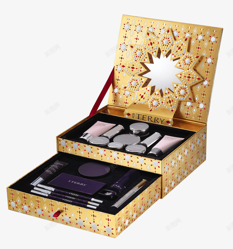 By Terry Preciosity Prestige Collector Beauty Set化妆品png免抠素材_新图网 https://ixintu.com 化妆品