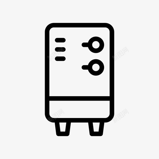 电子燃气热水器svg_新图网 https://ixintu.com 热水器 电子 燃气 系列