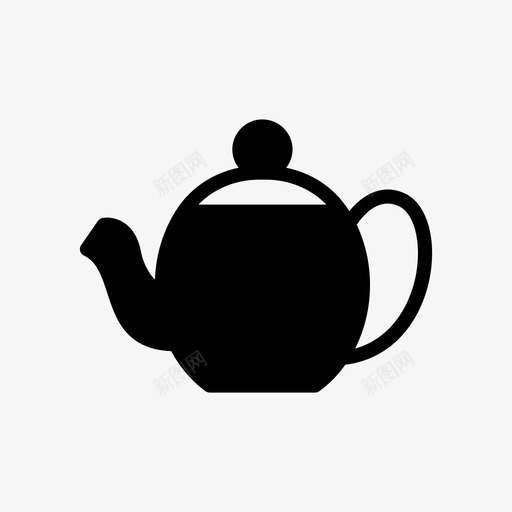 采购产品水壶陶器项目svg_新图网 https://ixintu.com 项目 厨房 采购 产品 水壶 陶器 壶茶 线条 雕文