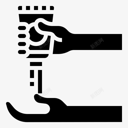 凝胶清洁手svg_新图网 https://ixintu.com 凝胶 清洁 消毒剂 清洗 洗手 字形