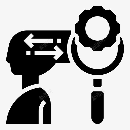 认知过程心智搜索svg_新图网 https://ixintu.com 过程 认知 心智 搜索 理解 雕文