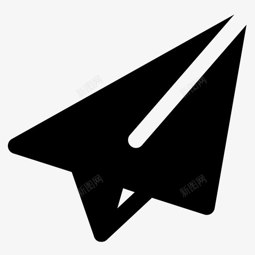 纸平面发送creatype用户界面2020glyphsvg_新图网 https://ixintu.com 纸平 面纸 平面 发送 用户界面