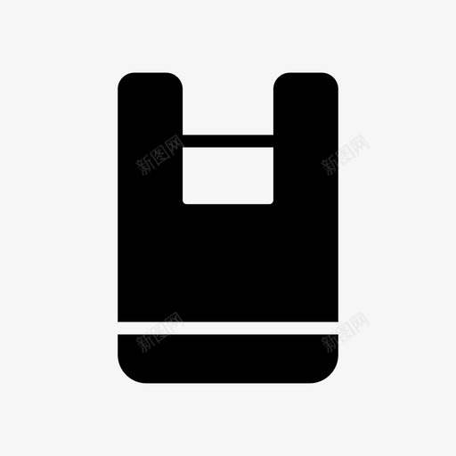 塑料袋篮子垃圾svg_新图网 https://ixintu.com 塑料袋 垃圾 篮子 回收 储存 分类