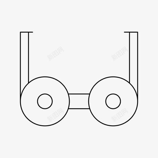 眼镜智力图书馆svg_新图网 https://ixintu.com 眼镜 智力 图书馆 研究 视觉 基本 图标 细线