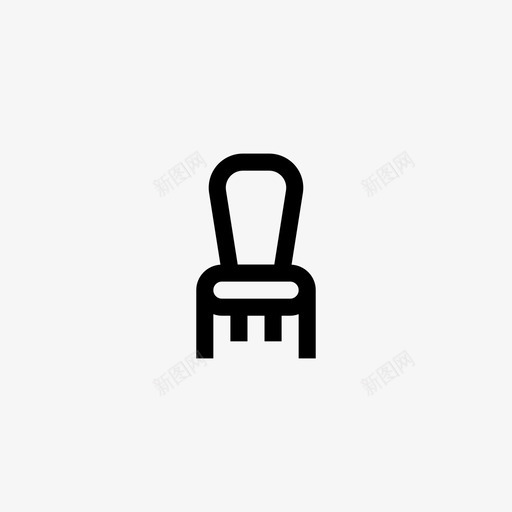 椅子家具室内svg_新图网 https://ixintu.com 家具 椅子 室内 座椅 木材 线条 轮廓