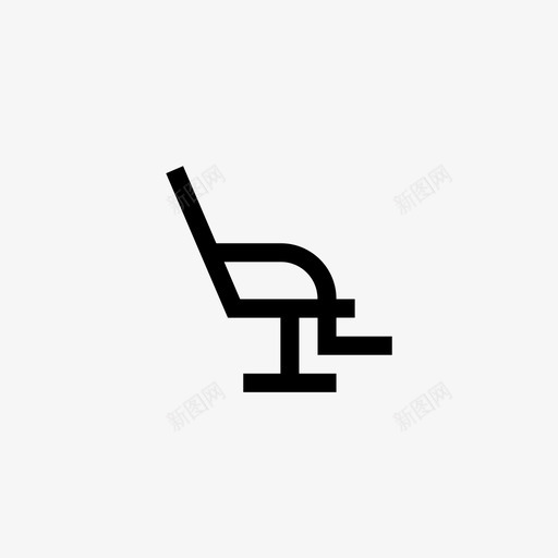 沙龙理发师美容svg_新图网 https://ixintu.com 美容 沙龙 理发师 椅子 商店 像素 完美 线条 轮廓