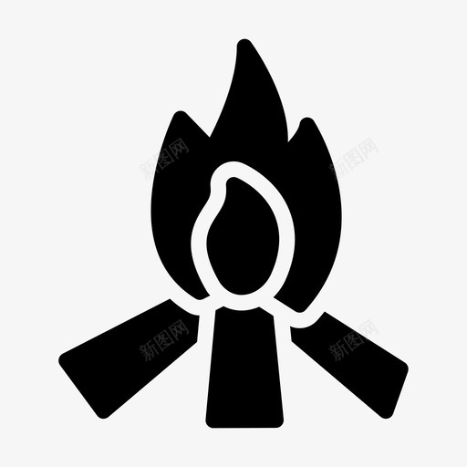 篝火秋天燃烧svg_新图网 https://ixintu.com 秋天 篝火 燃烧 营火 火焰 木头 季节 雕文