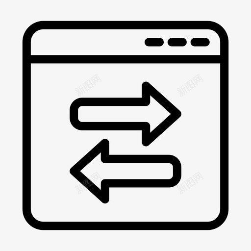 web传输数据交换数据转移svg_新图网 https://ixintu.com 数据 传输 交换 转移 刷卡 转换 用户界面 图标 收集