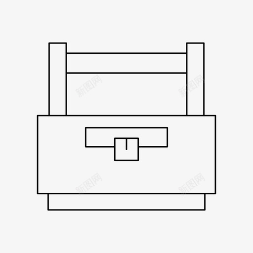 工具箱修复设置svg_新图网 https://ixintu.com 工具箱 修复 设置 技师 基本 图标 细线
