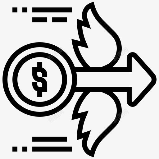 资金流现金财务svg_新图网 https://ixintu.com 资金流 现金 财务 远期 股票投资