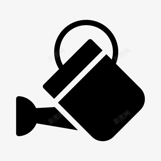 浇灌罐农业园林svg_新图网 https://ixintu.com 浇灌 种植园 农业 园林 公园 百叶窗 线条