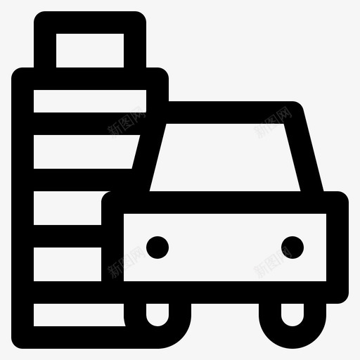 电瓶车充电电动svg_新图网 https://ixintu.com 电瓶车 充电 电动 电动车 车站 小型 电动汽车