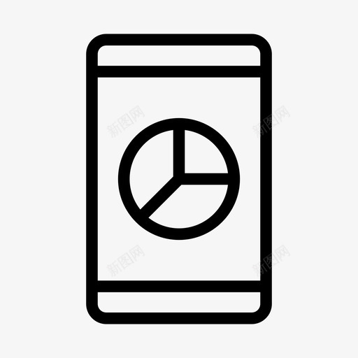 手机图表图形svg_新图网 https://ixintu.com 手机 图表 图形 电话 报表 业务管理 字形