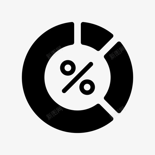 统计图表油炸圈饼图svg_新图网 https://ixintu.com 图表 统计 油炸 圈饼 饼图 财务 百分比 商业 计划 划行 字形