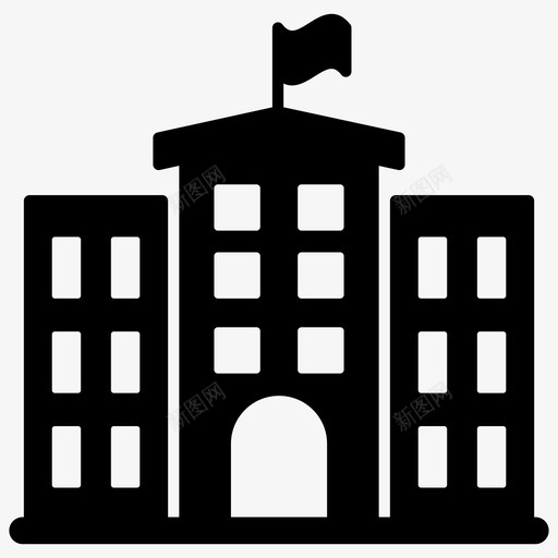 学院学院大楼教育学院svg_新图网 https://ixintu.com 学院 大楼 教育学院 政府 大学 一组 彩色 轮廓 图示 矢量 矢量图