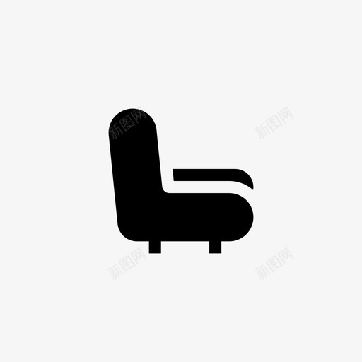 沙发家具室内svg_新图网 https://ixintu.com 沙发 家具 室内 座椅 线条 轮廓