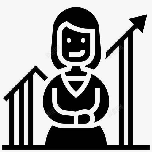 经理业务执行svg_新图网 https://ixintu.com 经理 业务 执行 管理 专业 采访 雕文