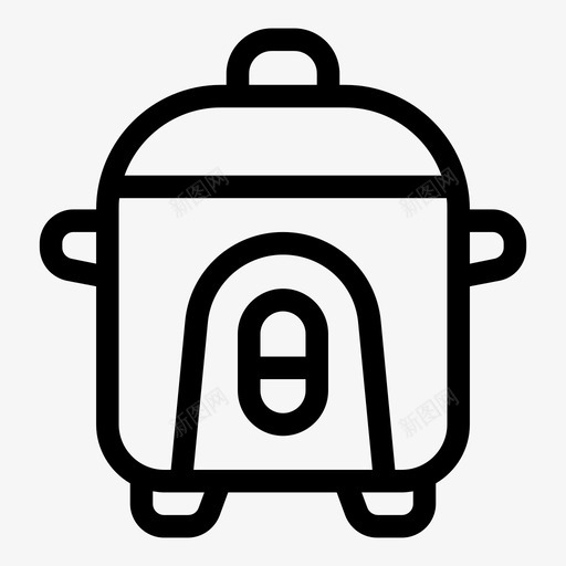 电饭煲烹饪电子svg_新图网 https://ixintu.com 电饭煲 烹饪 电子 厨具 家用电器