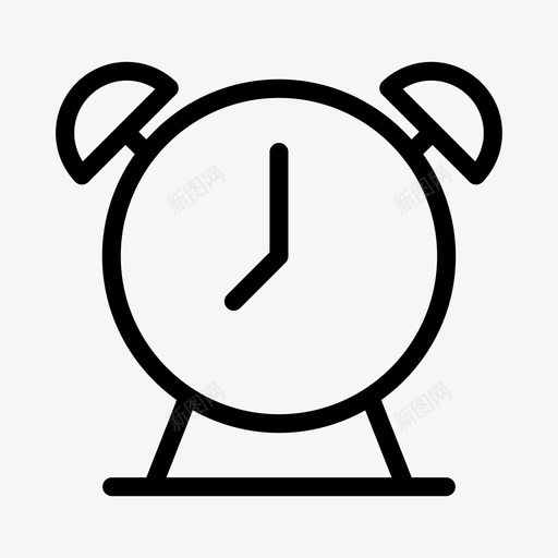 闹钟警报早晨svg_新图网 https://ixintu.com 闹钟 警报 早晨 时间