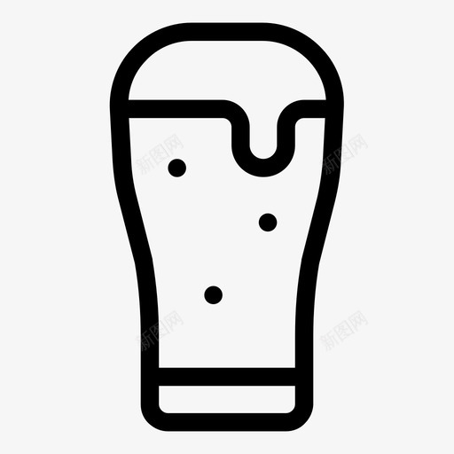 啤酒麦芽酒饮料svg_新图网 https://ixintu.com 饮料 啤酒 麦芽 马克 夏天