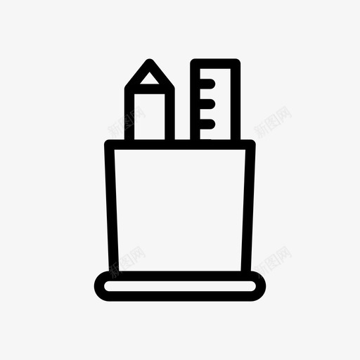 采购产品铅笔夹铅笔夹罐子svg_新图网 https://ixintu.com 铅笔 笔夹 办公室 采购 产品 罐子 文具 工具 商务 商务办公