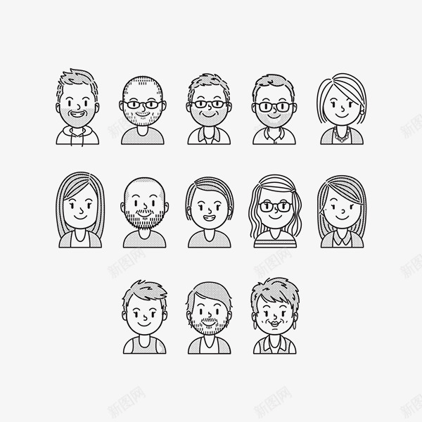卡通手绘类目图标 分类 标签图案 app软件图标 人物 头像 关系 冒险家的旅程图标png免抠素材_新图网 https://ixintu.com 图标 卡通 手绘 类目 分类 标签 图案 软件 人物 头像 关系