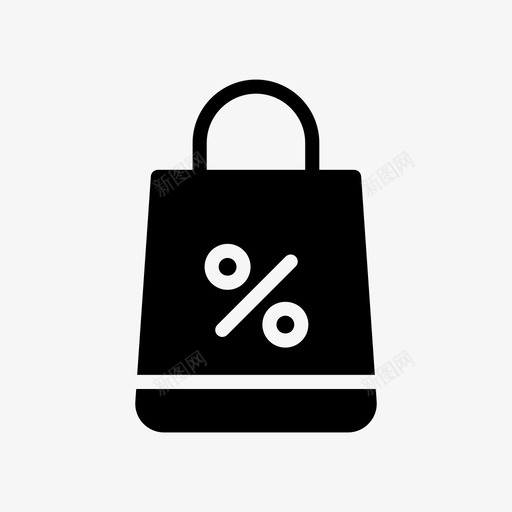 购物袋嘉年华折扣svg_新图网 https://ixintu.com 购物袋 嘉年华 折扣 销售 线雕
