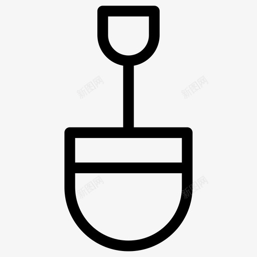 铲子建筑挖掘svg_新图网 https://ixintu.com 铲子 建筑 挖掘 农场 花园 施工 质量 设计 第卷