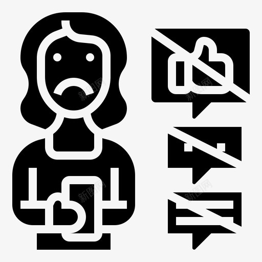 停止社交媒体电话禁止svg_新图网 https://ixintu.com 停止 社交 媒体 电话 禁止 关机 集中 雕文