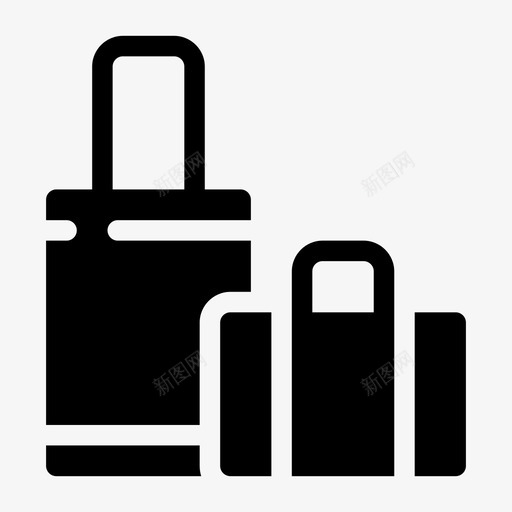 行李假日酒店svg_新图网 https://ixintu.com 行李 假日 酒店 手提箱