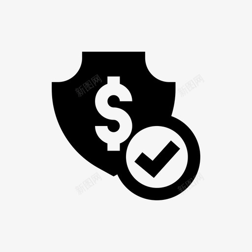 美元保护检查安全屏蔽svg_新图网 https://ixintu.com 美元 保护 检查 安全 屏蔽 商业 线路 标志