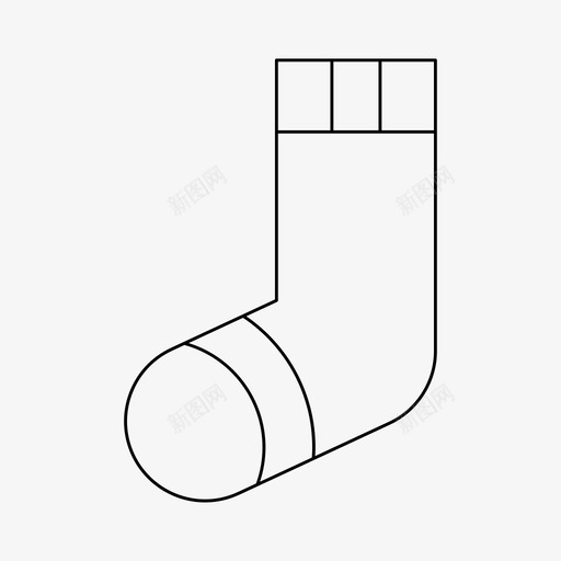 袜子布料保暖svg_新图网 https://ixintu.com 袜子 布料 保暖 冬季 羊毛 毛条 细线