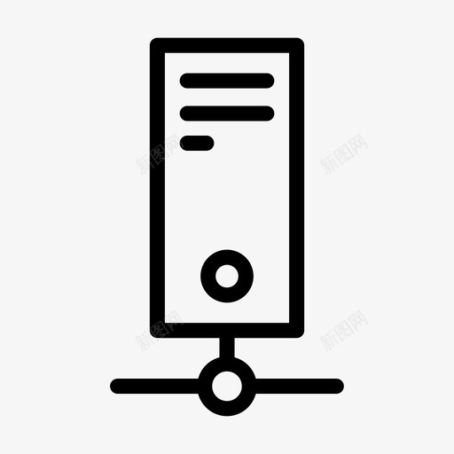 网络连接pcsvg_新图网 https://ixintu.com 网络 连接 服务器 共享 硬件网 络线 图示